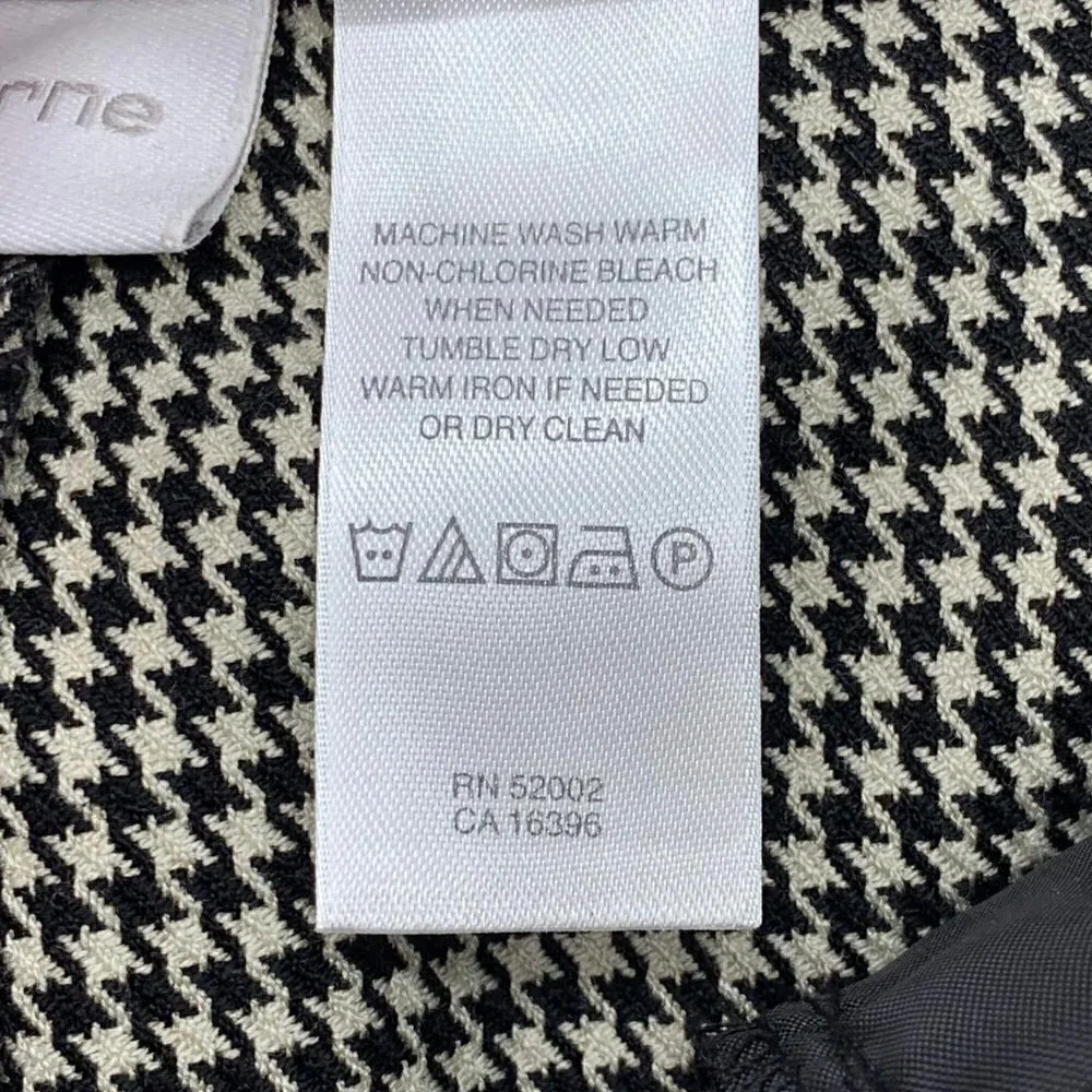Liz Claiborne Audra Black/White Houndstooth Pants - Picture 7 of 7